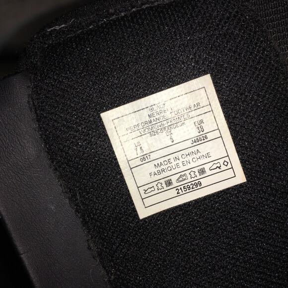 Merrell Winter Riding Boot Womens 7.5  Black Leather Knee High Waterproof - Picture 6 of 10